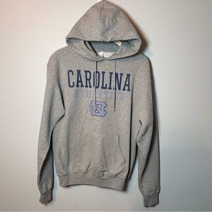 North Carolina Tar Heels Athletics Logo Pullover Hoodie Men’s M Gray Sweatshirt